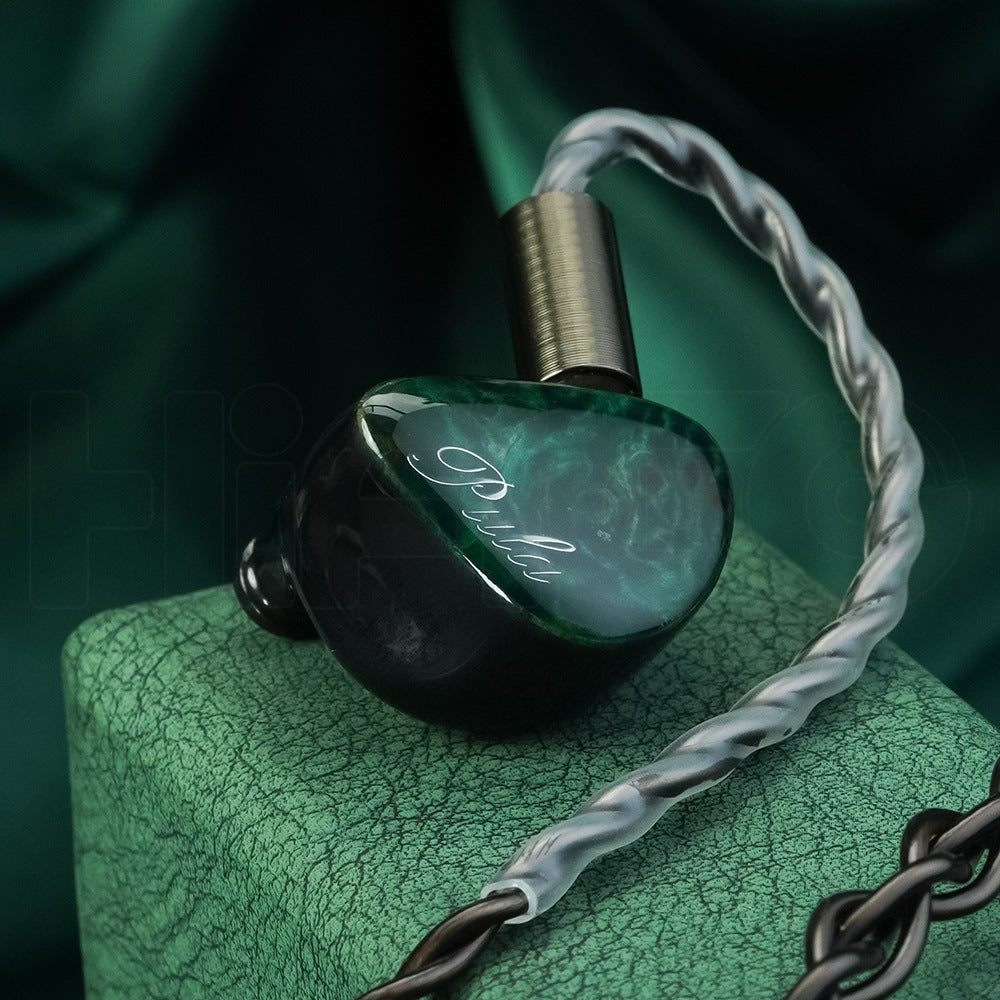Upcoming PULA Unicrom Stabilized Maple Wood Single Dynamic Driver IEMs