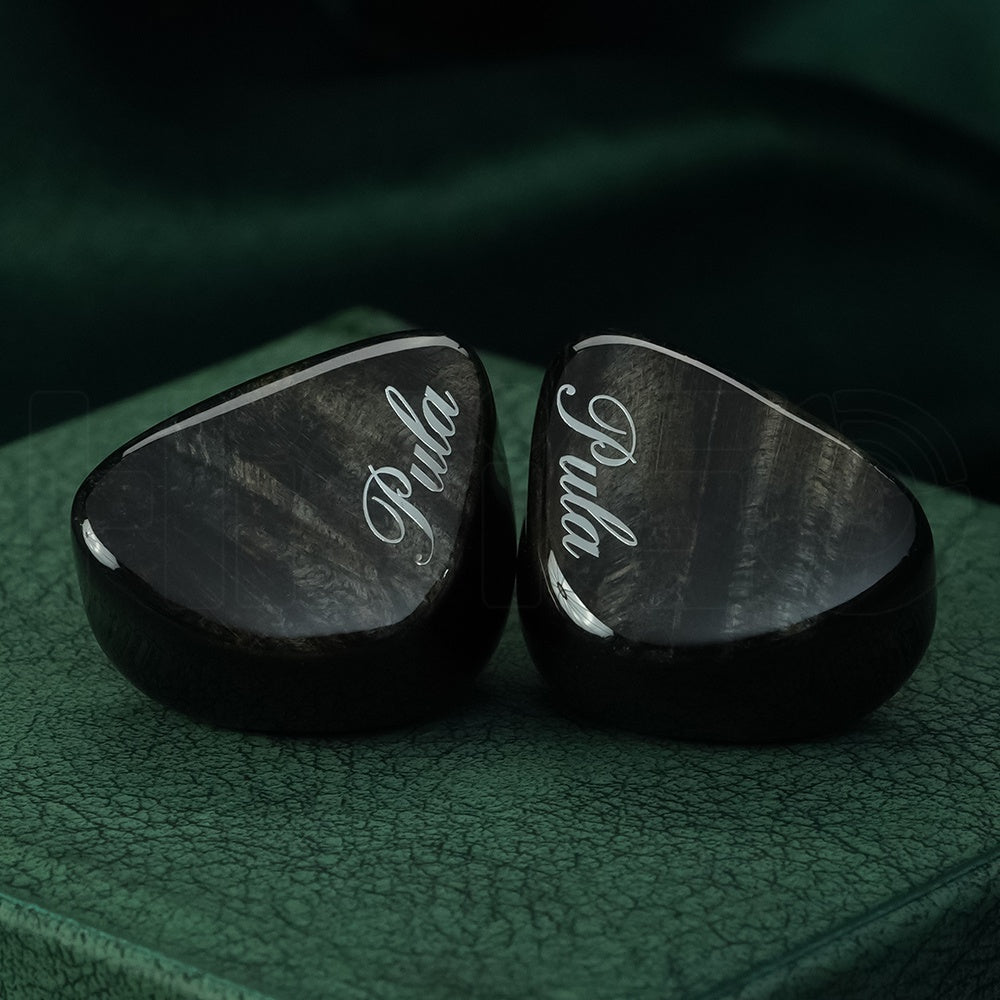 Upcoming PULA Unicrom Stabilized Maple Wood Single Dynamic Driver IEMs